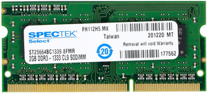 Фото SpecTek ST25664BC1339 DDR3 2GB SO-DIMM