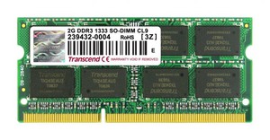 Фото Transcend JM1333KSN-2G DDR3 2GB SO-DIMM