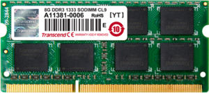 Фото Transcend JM1333KSH-8G DDR3 8GB SO-DIMM