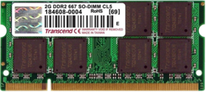 Фото Transcend JM667QSU-2G DDR2 2GB SO-DIMM