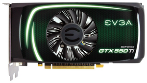 Фото EVGA GeForce GTX 550 Ti 01G-P3-1557-KR PCI-E
