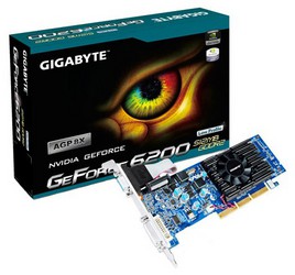 Фото GigaByte GeForce 6200 GV-N62-512L AGP