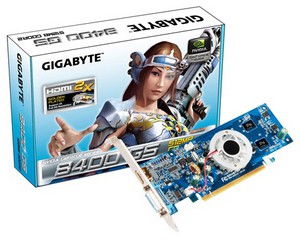 Фото GigaByte GeForce 8400 GS GV-N84S-512I PCI-E