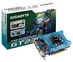 Фото GigaByte GeForce GT 220 GV-N220OC-1GI PCI-E