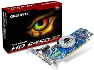 Фото GigaByte Radeon HD 6450 GV-R645SL-1GI PCI-E