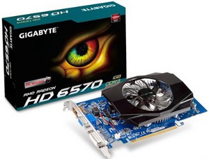 Фото GigaByte Radeon HD 6570 GV-R657OC-1GI PCI-EX16