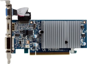 Фото GigaByte GeForce 8400 GS GV-N84STC-512I PCI-E 2.0