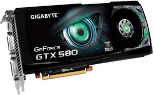 Фото GigaByte GeForce GTX 580 GV-N580D5-15I-B PCI-E 2.0