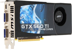 Фото MSI GeForce GTX 560 Ti N560GTX-Ti-448-12D5 PCI-E