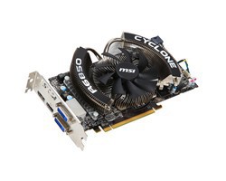 Фото MSI Radeon HD 6850 R6850 Cyclone 1GD5 Power Edition/OC PCI-E