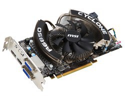 Фото MSI Radeon HD 6850 R6850 Cyclone 1GD5 Power Edition PCI-E