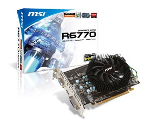 Фото MSI Radeon HD 6770 R6770-MD1GD5 PCI-E