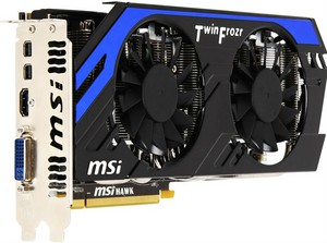 Фото MSI Radeon HD 7870 R7870 Hawk PCI-E