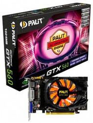 Фото Palit GeForce GTX 560 OC DDR5 NE5X560XHD02-1142F PCI-E