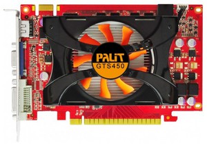 Фото Palit GeForce GTS 450 NEAS450NHD41-1162F PCI-E