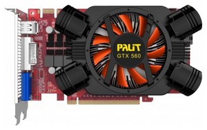 Фото Palit GeForce GTX 560 GDDR5 NE5X5600HD02-1142F PCI-E