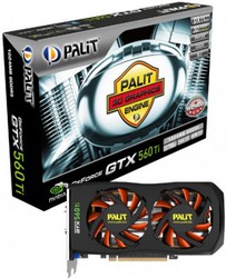 Фото Palit GeForce GTX 560 Ti Sonic GDDR5 NE5X56TS1102-1140F PCI-E