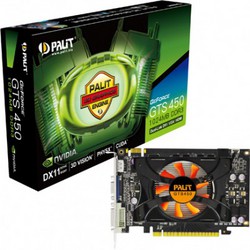 Фото Palit GeForce GTS 450 GDDR3 NEAS4500HD01-1162F PCI-E