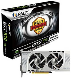 Фото Palit GeForce GTX 570 GDDR5 NE5X570010DA-1101F PCI-E