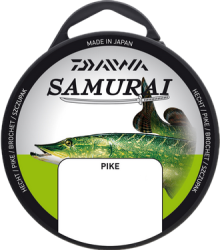 Фото лески для рыбалки Daiwa Samurai Pike 250м 0.4мм монофильная