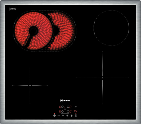 Фото встраиваемой электрической варочной панели Neff T43M42N2
