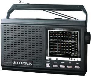 Фото радиоприемника SUPRA ST-119