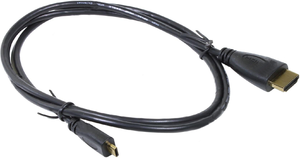 Фото кабеля HDMI-micro HDMI c Ethernet AOpen ACG588 1 м