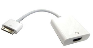 Фото мультимедийного кабеля HDMI адаптер для Apple iPad