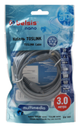 Фото кабеля Toslink-Toslink Belsis BW1491 3 м