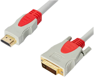 Фото кабеля HDMI-DVI-D DeLink 3 м
