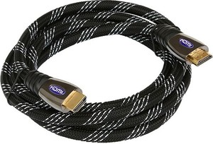 Фото кабеля HDMI-HDMI Flextron CHH-HOM-3.0-01-K 3 м