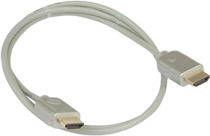 Фото кабеля HDMI-HDMI c Ethernet Flextron HK-ABSHDAAСW-05-1 1 м