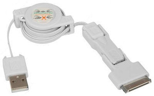 Фото USB дата-кабеля Flextron CU2-3in1-0.78-01-P2
