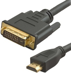 Фото адаптера HDMI-DVI Flextron 114669