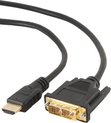 Фото кабеля HDMI-DVI Gembird CC-HDMI-DVI-30M 30 м