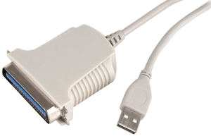 Фото кабель USB 2.0 AM-LPT Gembird CUM360 1.8 м