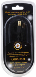 Фото кабеля USB 2.0 AM-BM Konoos 3 м