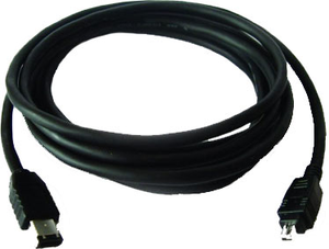 Фото кабеля FireWire (6 to 4 pin) KRAMER C-FM6/FM4-25 7.6 м