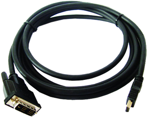 Фото кабеля HDMI-DVI KRAMER C-HM/DVI-3 0.9 м