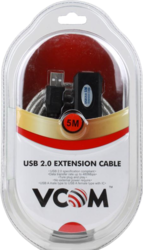 Фото кабеля USB 2.0 AM-AF VCOM VUS7049 5 м