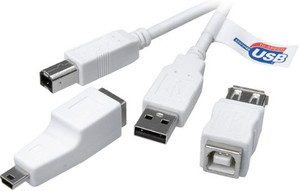 Фото кабеля USB 2.0 A-mini-B Vivanco CC U 18 S 1.8 м