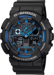 Фото мужских LED-часов Casio G-Shock GA-100-1A2