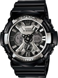 Фото мужских LED-часов Casio G-Shock GA-200BW-1A