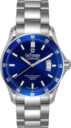 Фото мужских часов Le Temps Triathlon Quarz Steel LT1078.13BS01