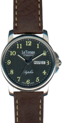 Фото мужских часов Le Temps Zafira Gent Steel LT1065.08BL02