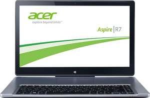 Фото сенсорного планшетного ноутбука Acer Aspire R7-572G-54218G1Tass NX.MMQER.003