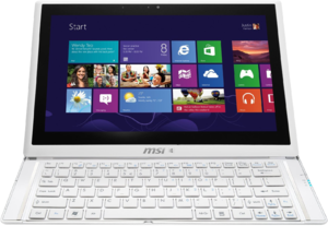 Фото сенсорного планшетного ноутбука MSI Slidebook S20 2M-075RU