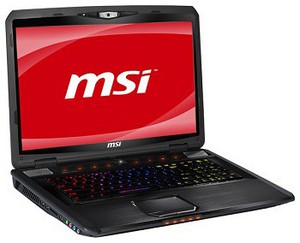 Фото ноутбука MSI GX780-213