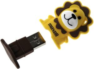 Фото флэш-диска Maxell Safari Collection Lion 8GB