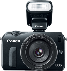Фото Canon EOS M Kit EF-M 22 STM + SPEEDLITE 90EX + Mount Adapter EF-EOS M